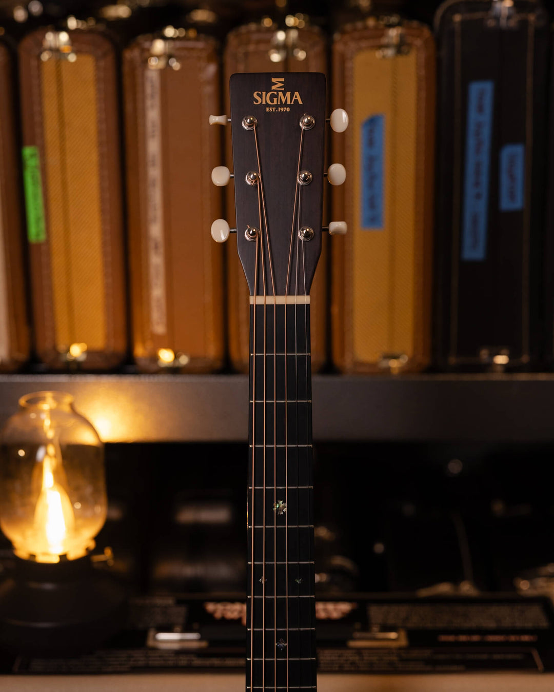 Sigma SDM-15E Solid Mahogany - Guitarra Electroacústica