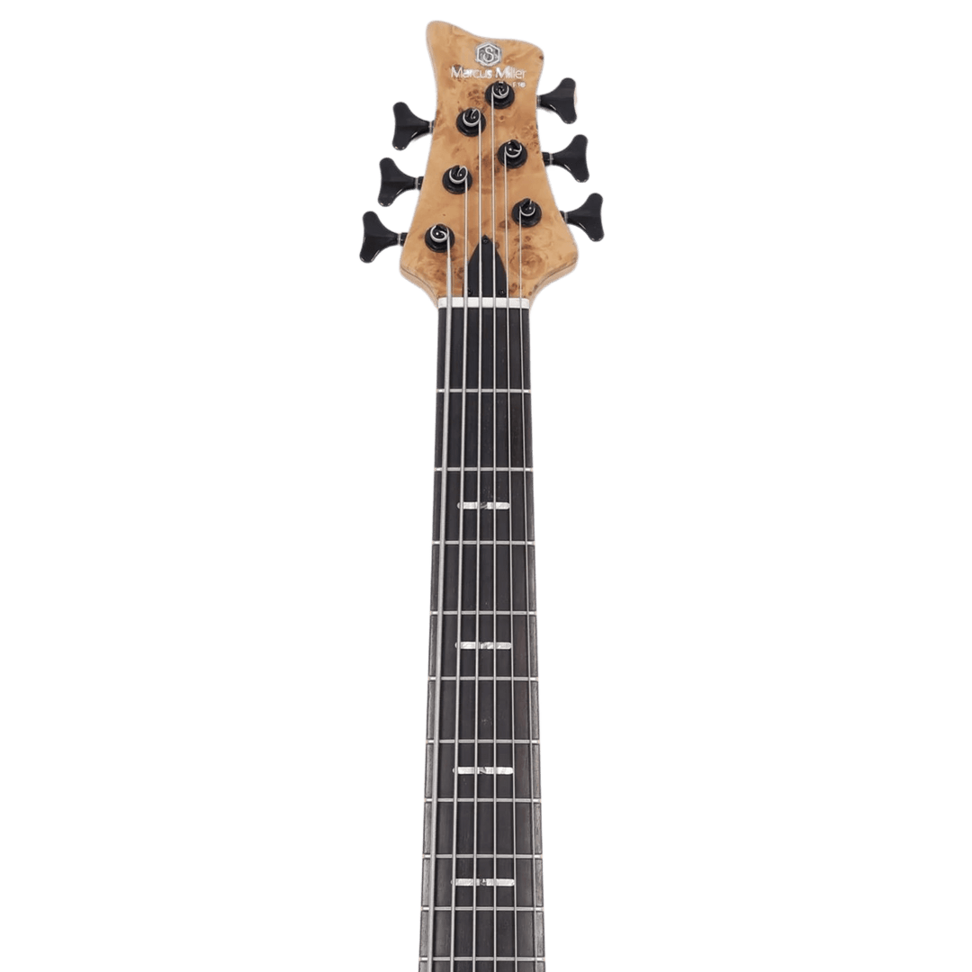 Sire F10-6 Poplar Burl - Bajo Eléctrico | F10 es el nuevo modelo de bajo de gama alta de Sire, elaborado exclusivamente con maderas y piezas de primera calidad que incluyen top de Buckeye Burl. Creado siguiendo las peticiones y consejos de numerosos artis