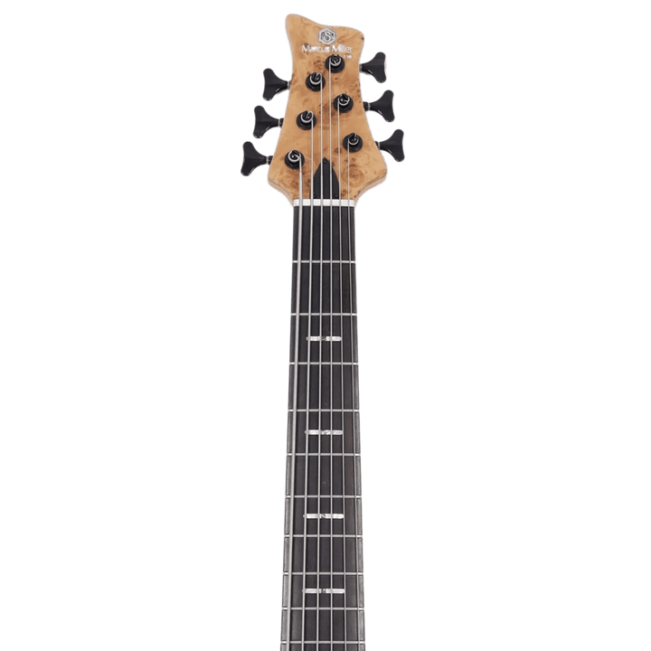 Sire F10-6 Poplar Burl - Bajo Eléctrico | F10 es el nuevo modelo de bajo de gama alta de Sire, elaborado exclusivamente con maderas y piezas de primera calidad que incluyen top de Buckeye Burl. Creado siguiendo las peticiones y consejos de numerosos artis