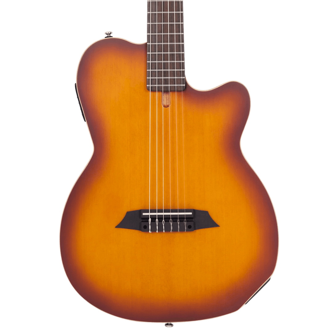 Sire G5N Tobacco Sunburst - Guitarra Electroacústica | Compartiendo el concepto con el G5A, pero enfocado en ofrecer un sonido de guitarra clásica en lugar de un sonido de guitarra acústica. Con un ancho de mástil ideal para una guitarra clásica y cuerdas