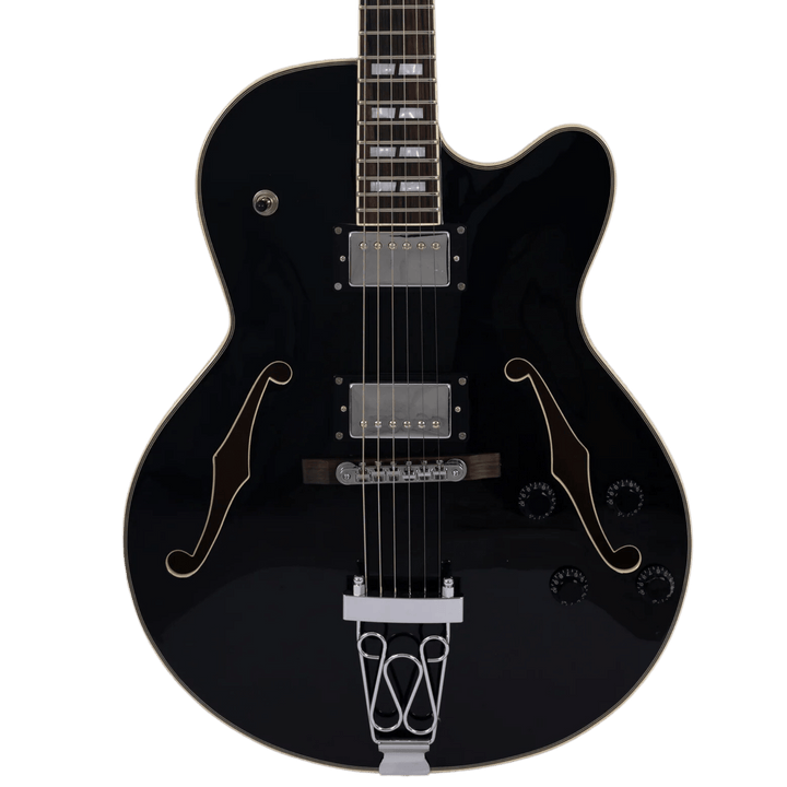 Sire H7 F Black - Guitarra Eléctrica | La Guitarra Sire H7 fue diseñada según las especificaciones y preferencias exactas de su homónimo. Una adición a la serie existente H, que ahora presenta un cuerpo hueco de tamaño completo. Estamos seguros de que los