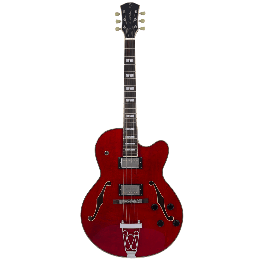 Sire H7 F See Trough Red - Guitarra Eléctrica | La Guitarra Sire H7 fue diseñada según las especificaciones y preferencias exactas de su homónimo. Una adición a la serie existente H, que ahora presenta un cuerpo hueco de tamaño completo. Estamos seguros d