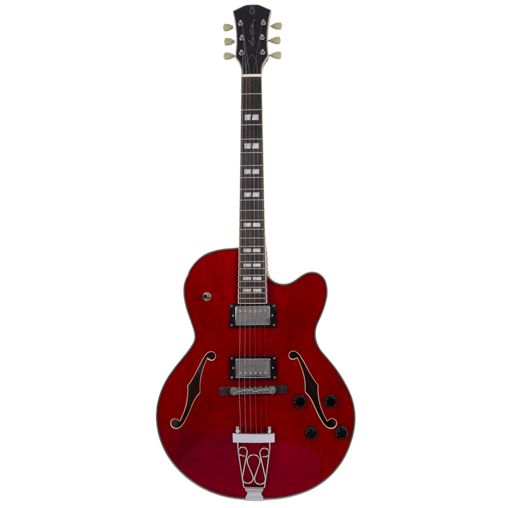 Sire H7 F See Trough Red - Guitarra Eléctrica | La Guitarra Sire H7 fue diseñada según las especificaciones y preferencias exactas de su homónimo. Una adición a la serie existente H, que ahora presenta un cuerpo hueco de tamaño completo. Estamos seguros d