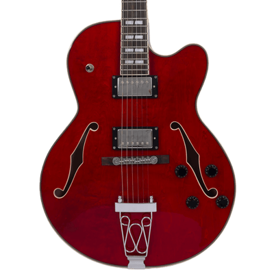 Sire H7 F See Trough Red - Guitarra Eléctrica