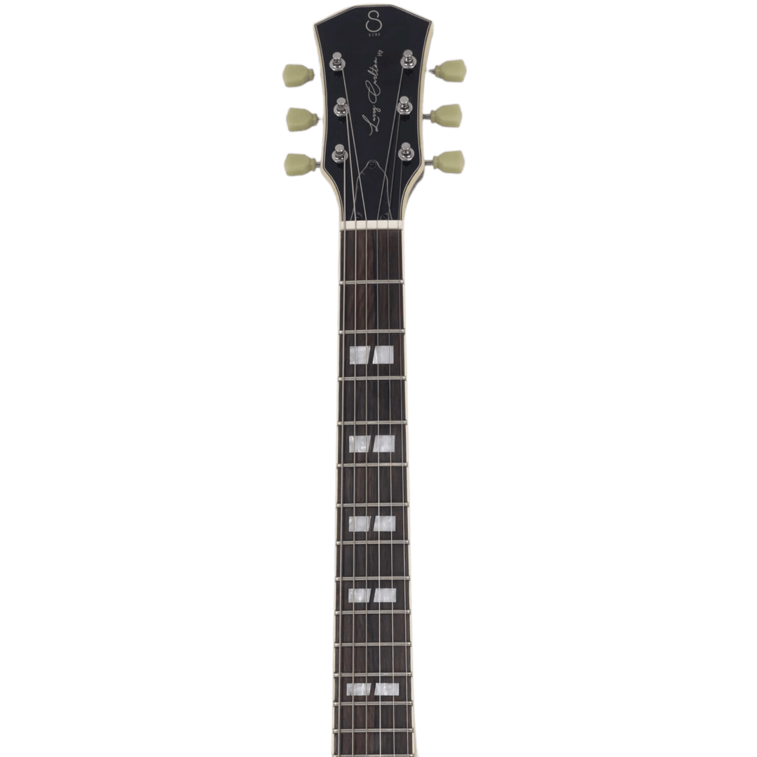 Sire H7 F See Trough Red - Guitarra Eléctrica | La Guitarra Sire H7 fue diseñada según las especificaciones y preferencias exactas de su homónimo. Una adición a la serie existente H, que ahora presenta un cuerpo hueco de tamaño completo. Estamos seguros d