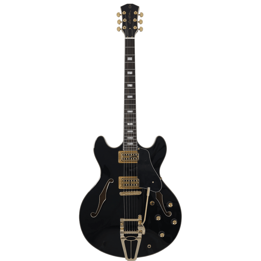 Sire H7 T Black - Guitarra Eléctrica | La Guitarra Sire H7 fue diseñada según las especificaciones y preferencias exactas de su homónimo. Este modelo incorpora una unidad de trémolo al H7, atendiendo a aquellos que necesitan ese efecto en el popular sonid
