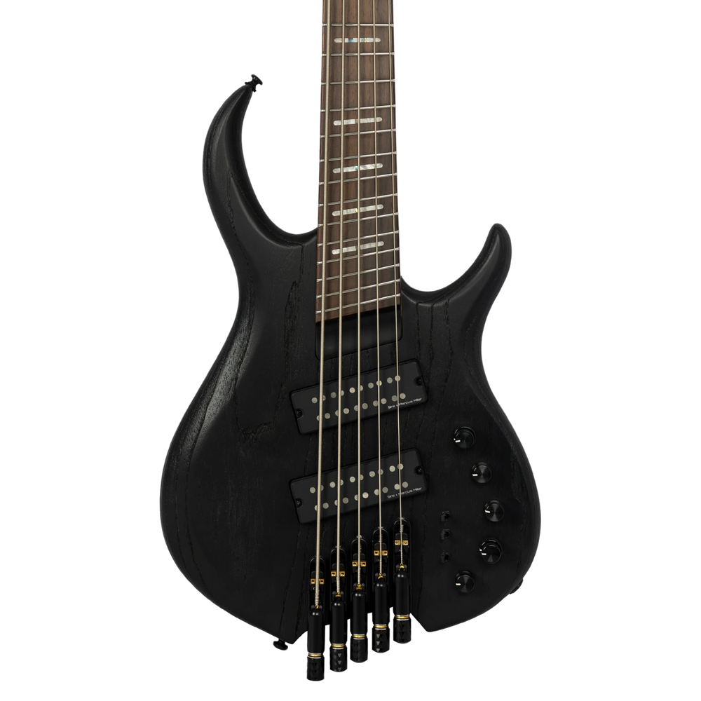Sire M6-5 Headless Black - Bajo Eléctrico | Procedente de la serie de bajos modernos Sire, llega otro bajo contemporáneo, el nuevo M6 Headless. Está diseñado de manera distintiva en comparación con los modelos anteriores de Sire, pesando menos de 8 libras