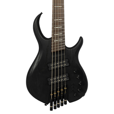 Sire M6-5 Headless Black - Bajo Eléctrico | Procedente de la serie de bajos modernos Sire, llega otro bajo contemporáneo, el nuevo M6 Headless. Está diseñado de manera distintiva en comparación con los modelos anteriores de Sire, pesando menos de 8 libras