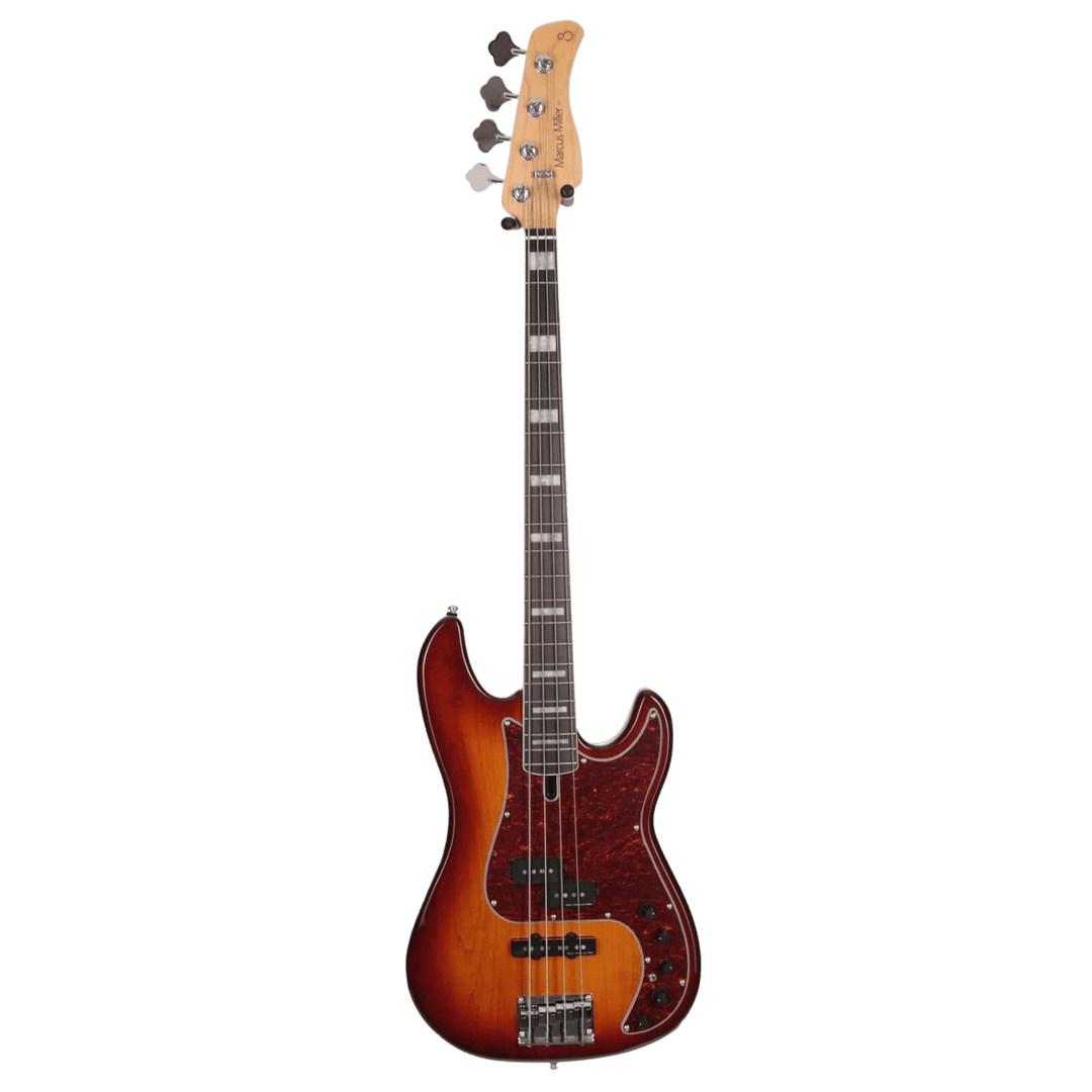 Sire P7 Alder Tobacco Sunburst (2nd Gen) - Bajo Eléctrico | Si me hubiesen mostrado los bajos Sire guiándonos solamente por el precio, habría tenido muchas dudas sobre qué tan buenos serían. Afortunadamente, tuve la oportunidad de ver uno y tocarlo sin sa