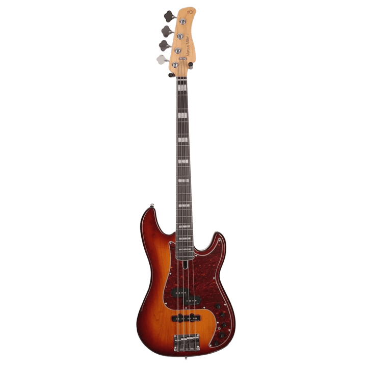 Sire P7 Alder Tobacco Sunburst (2nd Gen) - Bajo Eléctrico | Si me hubiesen mostrado los bajos Sire guiándonos solamente por el precio, habría tenido muchas dudas sobre qué tan buenos serían. Afortunadamente, tuve la oportunidad de ver uno y tocarlo sin sa