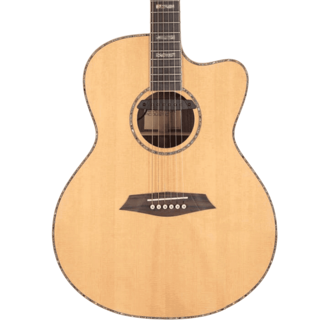 Sire R7-GS Natural - Guitarra Electroacústica | Sire made waves in the industry with their stunning range of bass guitars, co-designed by the legendary Marcus Miller. Now they’re taking a leap into uncharted territory: acoustic guitars. And if their basse