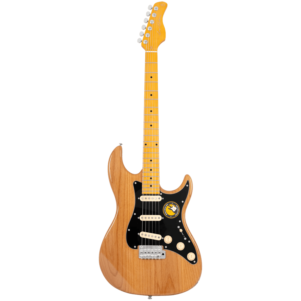 Sire S5 Natural - Guitarra Eléctrica | S5 es la nueva incorporación a la serie S, construida con un cuerpo de aliso norteamericano y un mástil de arce. El modelo S5 está configurado con una electrónica y hardware tradicionales que garantizan la máxima com