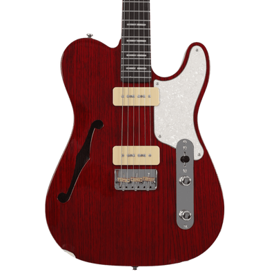 Sire T7 TM See Trough Red - Guitarra Eléctrica