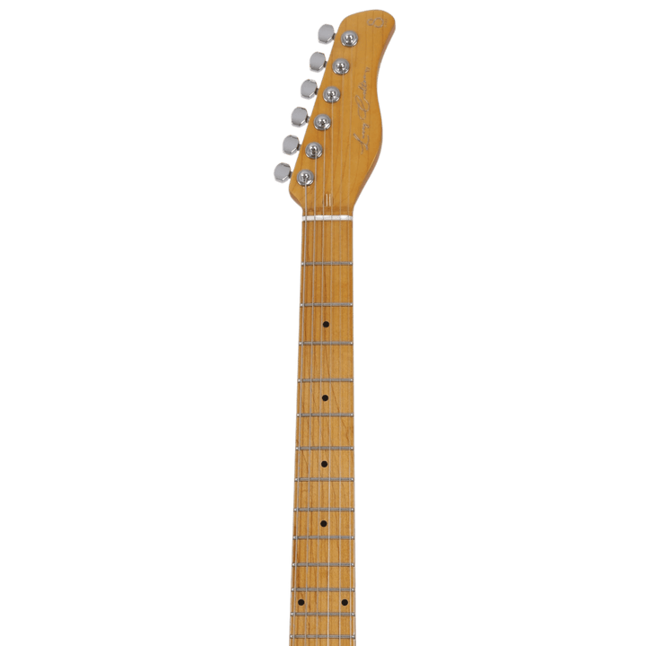 Sire T7 TV Silver - Guitarra Eléctrica | Una variante de cuerpo tipo T con cavidades que incluye un agujero en forma de 'F'. Llamados 'modelos Thinline', Sire presenta dos variaciones. El T7TV presenta el conjunto de pastillas LC Super-T. El añadido aguje