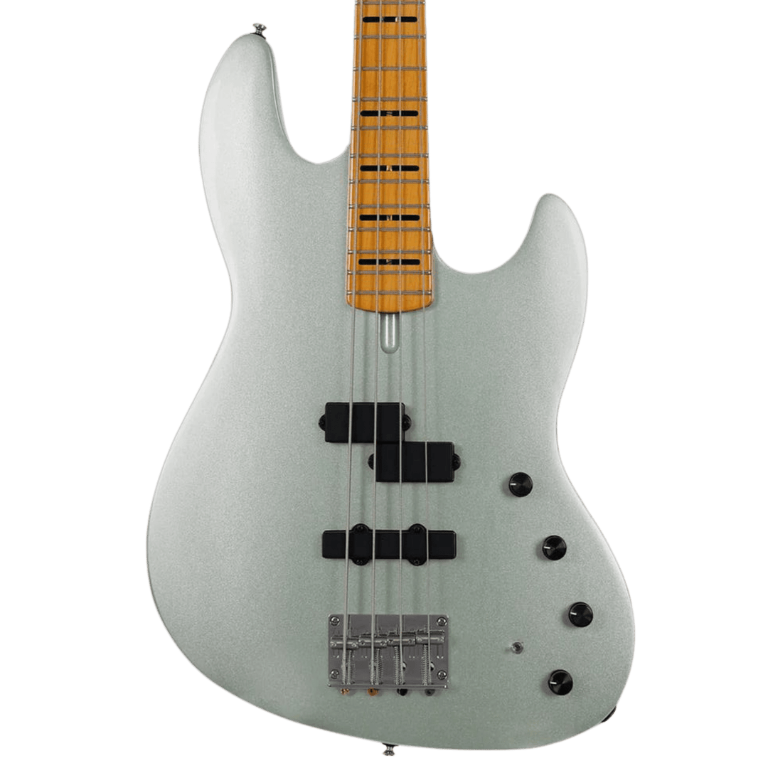 Sire U7 Surf Green Metallic - Bajo Eléctrico | The full-scale version of the U5 short-scale bass. It features a lightweight streamlined body and introduces closed pickups and a new preamp, encompassing elements that the younger generation would appreciate