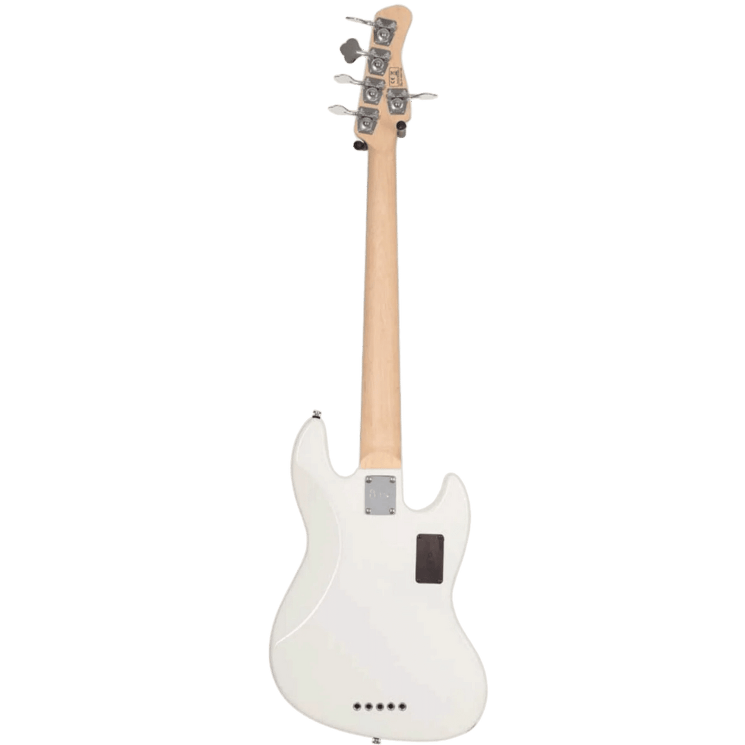 Sire V3-5 Antique White Left (2nd Gen) - Bajo Eléctrico | Si me hubiesen mostrado los bajos Sire guiándonos solamente por el precio, habría tenido muchas dudas sobre qué tan buenos serían. Afortunadamente, tuve la oportunidad de ver uno y tocarlo sin sabe