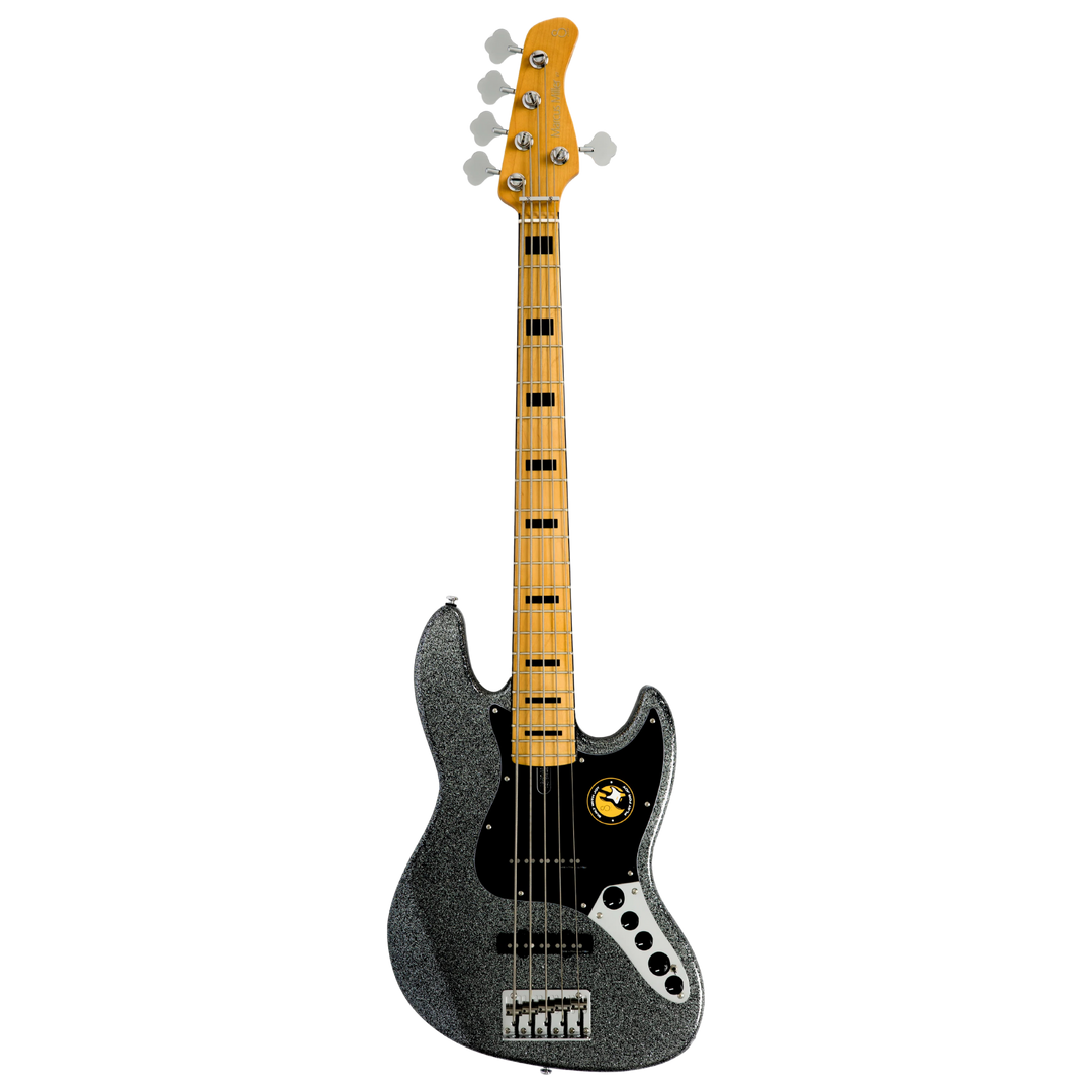 Sire V7 Alder-5 Sparkle Black (2nd Gen) - Bajo Eléctrico | Si me hubiesen mostrado los bajos Sire guiándonos solamente por el precio, habría tenido muchas dudas sobre qué tan buenos serían. Afortunadamente, tuve la oportunidad de ver uno y tocarlo sin sab