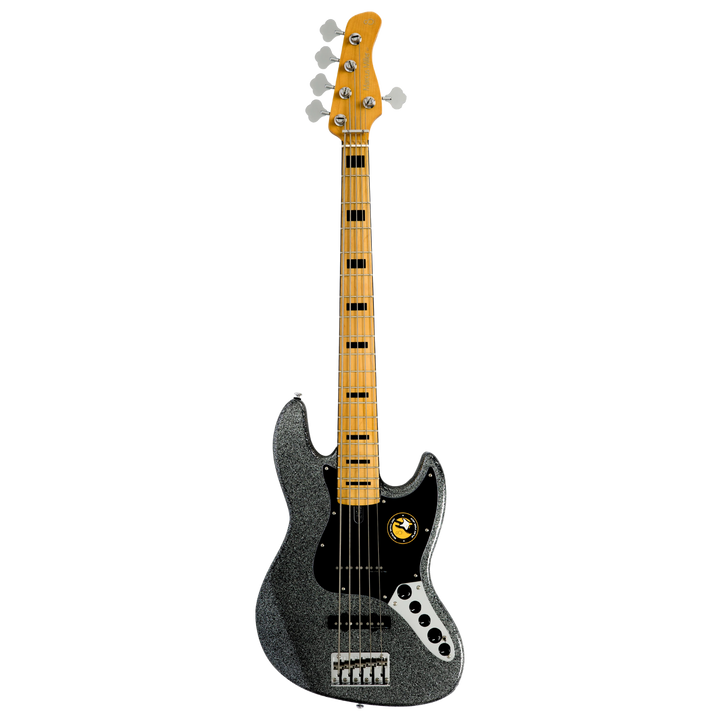 Sire V7 Alder-5 Sparkle Black (2nd Gen) - Bajo Eléctrico | Si me hubiesen mostrado los bajos Sire guiándonos solamente por el precio, habría tenido muchas dudas sobre qué tan buenos serían. Afortunadamente, tuve la oportunidad de ver uno y tocarlo sin sab