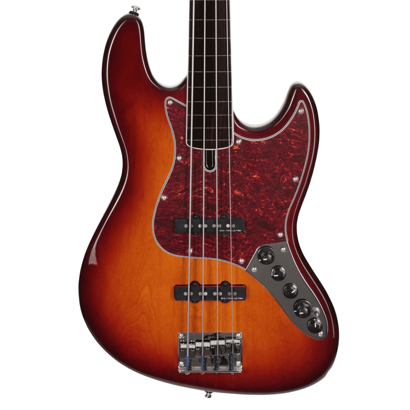 Sire V7 Alder Fretless Tobacco Sunburst (2nd Gen)