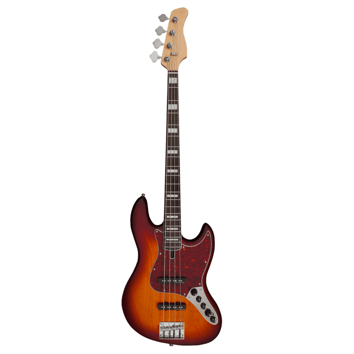 Sire V7 Alder Tobacco Sunburst (2nd Gen) - Bajo Eléctrico | Si me hubiesen mostrado los bajos Sire guiándonos solamente por el precio, habría tenido muchas dudas sobre qué tan buenos serían. Afortunadamente, tuve la oportunidad de ver uno y tocarlo sin sa