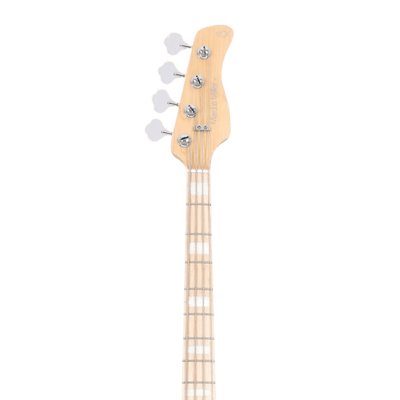 Sire V7 Ash Reissue Transparent Green Poplar Burl Satin (2nd Gen) - Bajo Eléctrico