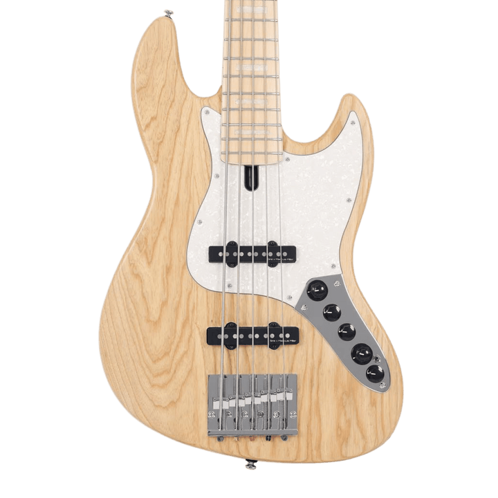 Sire V7 Ash-5 Reissue Natural Satin (2nd Gen) - Bajo Eléctrico | Esta variante fue descontinuada debido a un desequilibrio global en el suministro de madera de fresno Swamp Ash en 2021. Anteriormente, era un modelo emblemático y recibió mucho cariño por p