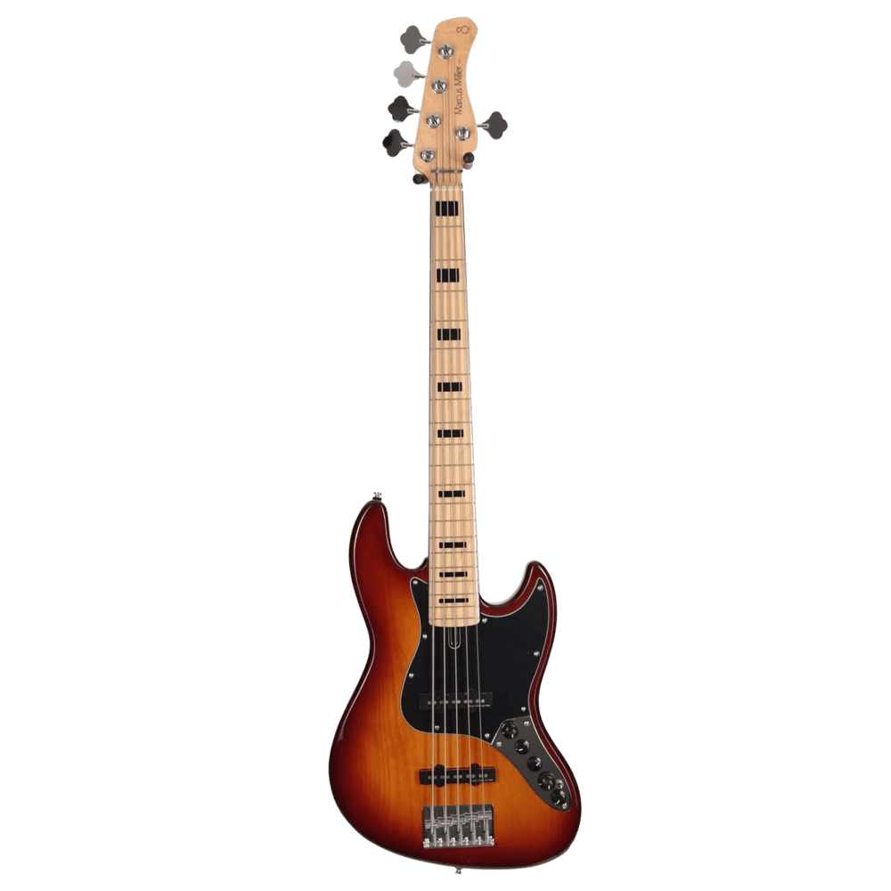 Sire V7 Vintage Alder-5 Tobacco Sunburst (2nd Generation) - Bajo Eléctrico | Si me hubiesen mostrado los bajos Sire guiándonos solamente por el precio, habría tenido muchas dudas sobre qué tan buenos serían. Afortunadamente, tuve la oportunidad de ver uno