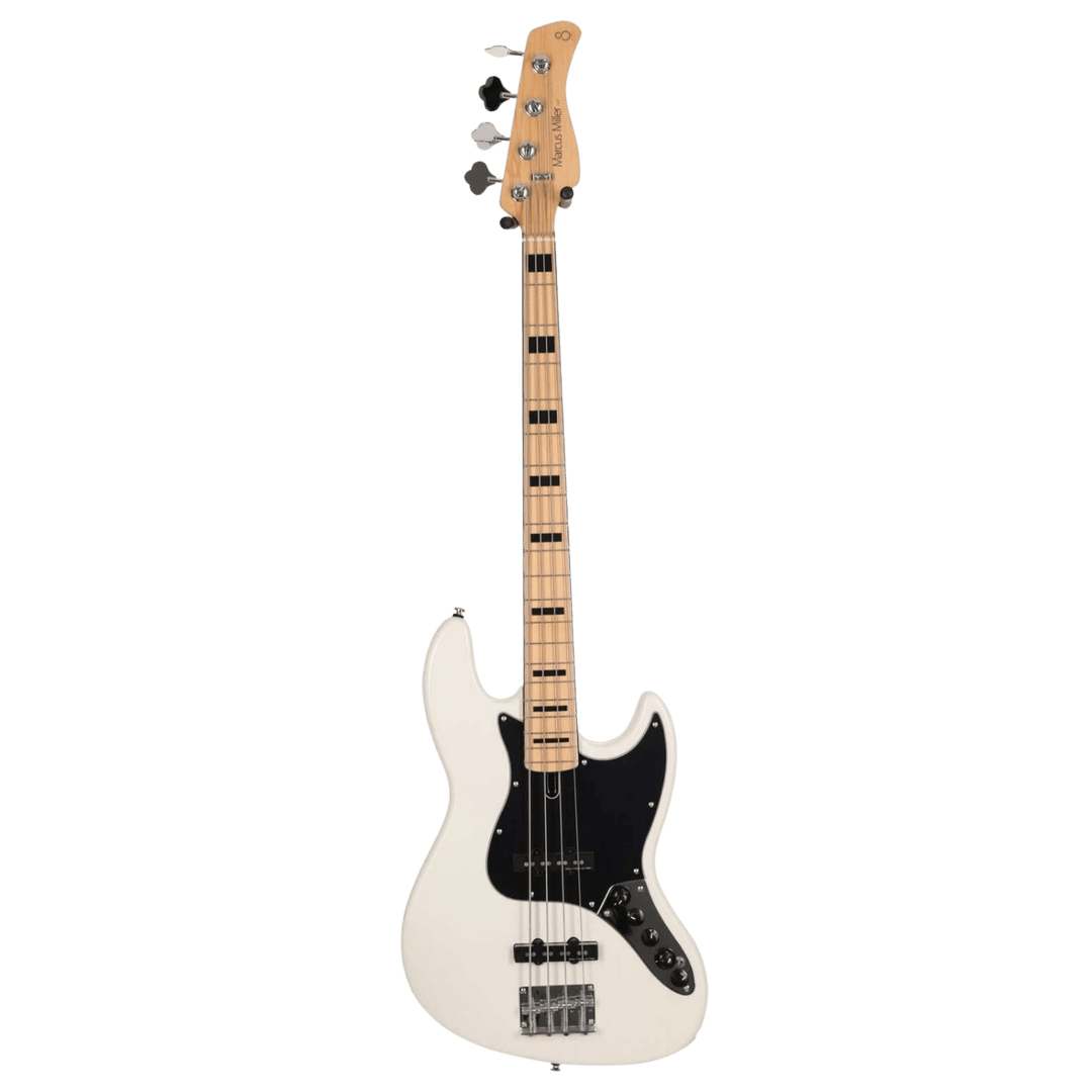 Sire V7 Vintage Alder Antique White (2nd Gen) - Bajo Eléctrico | Si me hubiesen mostrado los bajos Sire guiándonos solamente por el precio, habría tenido muchas dudas sobre qué tan buenos serían. Afortunadamente, tuve la oportunidad de ver uno y tocarlo s