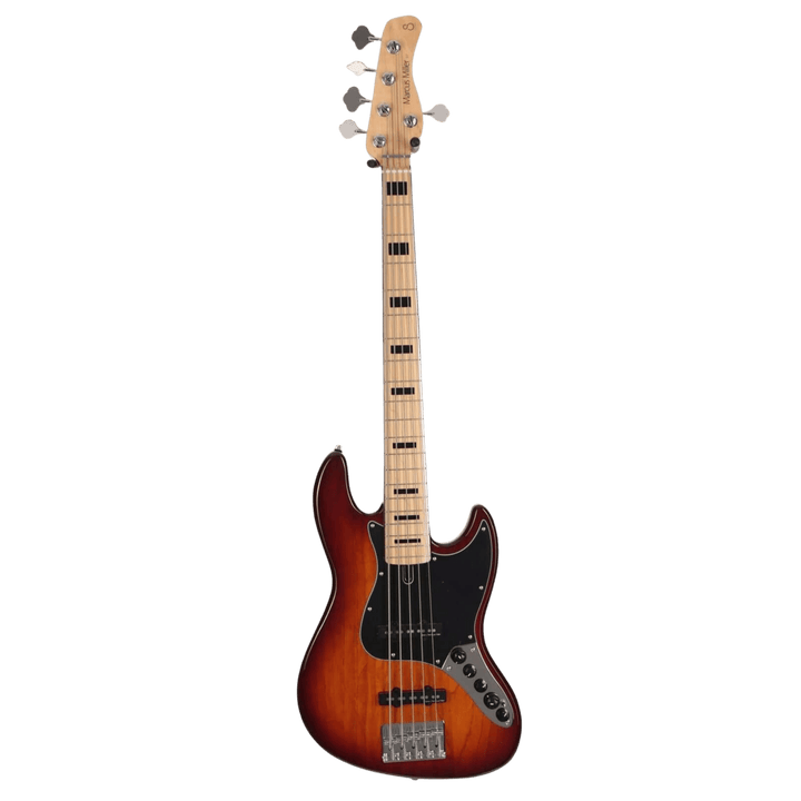 Sire V7 Vintage Ash-5 Tobacco Sunburst (2nd Gen) - Bajo Eléctrico | Si me hubiesen mostrado los bajos Sire guiándonos solamente por el precio, habría tenido muchas dudas sobre qué tan buenos serían. Afortunadamente, tuve la oportunidad de ver uno y tocarl