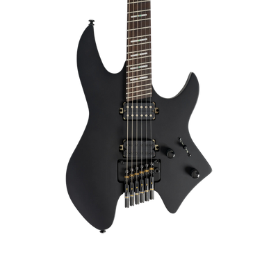 Sire X6 Headless Black Satin - Guitarra Eléctrica | Cuerpo • Modelo: Sire X-Headless Shape • Madera: Mahogany• Top: Maple • Terminación: Black Satin Brazo • Madera: Hard Maple (Reverse Head Shape)• Perfil: C-Shape• Terminación: Gloss • Escala: 25.5"• Nuez