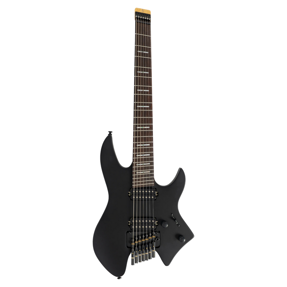 Sire X6-7 Headless Black Satin - Guitarra Eléctrica | Adentrándose en el mundo innovador de los instrumentos, Sire produce sus propias guitarras sin clavijero. La nueva X6 ofrece una combinación de diseño moderno y elegante con una funcionalidad excepcion