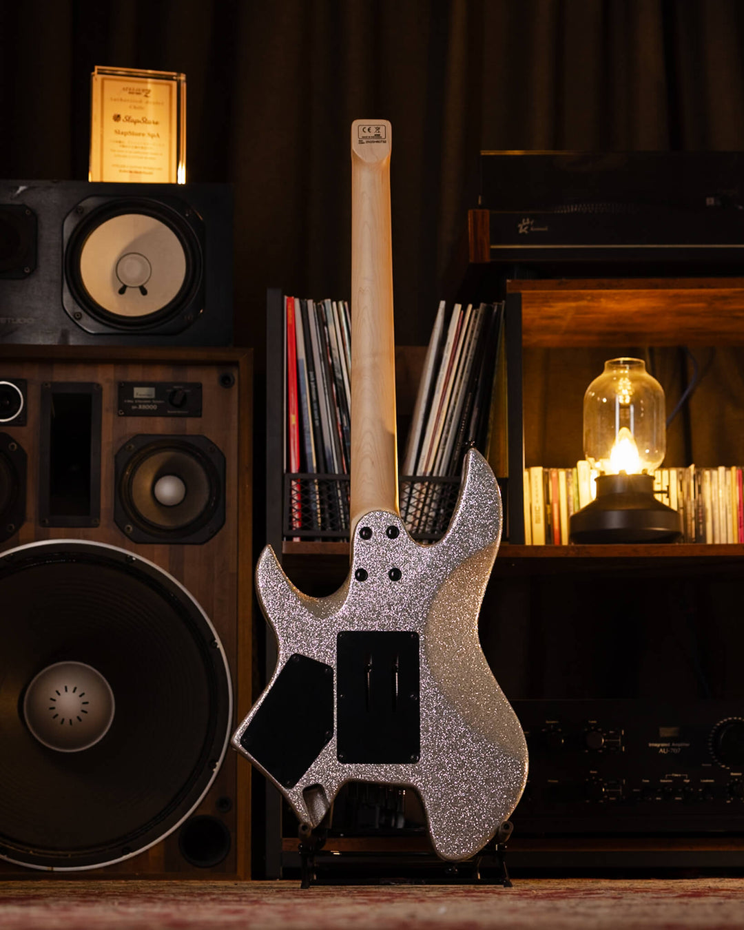 Sire X6 Headless Silver Sparkle - Guitarra Eléctrica