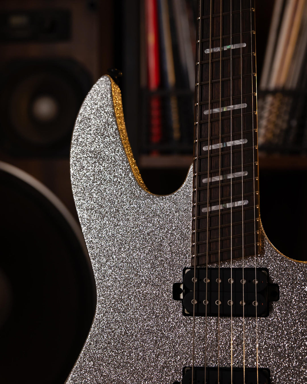 Sire X6 Headless Silver Sparkle - Guitarra Eléctrica