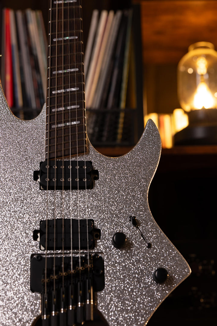 Sire X6 Headless Silver Sparkle - Guitarra Eléctrica