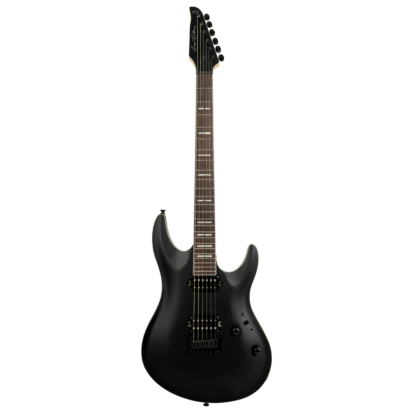 Sire Y5 Black Satin - Guitarra Eléctrica | Cuerpo • Modelo: Sire Modern Rock Shape • Madera: Alder • Terminación: Transparent Blue Gloss Brazo • Madera: Hard Maple (Reverse Head Shape)• Perfil: C-Shape• Terminación: Gloss • Escala: 25.5"• Nuez: Graphtech