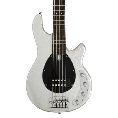 Sire Z3-5 Silver Sparkle - Bajo Eléctrico | Sire Z3 presenta graves más profundos y satisfactorios gracias a una ecualización activa adecuada para músicos que buscan un sonido de humbucker agradable. Con el nuevo cuerpo de bajo Z-bass con golpeador en for