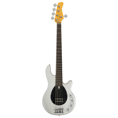 Sire Z3-5 Silver Sparkle - Bajo Eléctrico | Sire Z3 presenta graves más profundos y satisfactorios gracias a una ecualización activa adecuada para músicos que buscan un sonido de humbucker agradable. Con el nuevo cuerpo de bajo Z-bass con golpeador en for