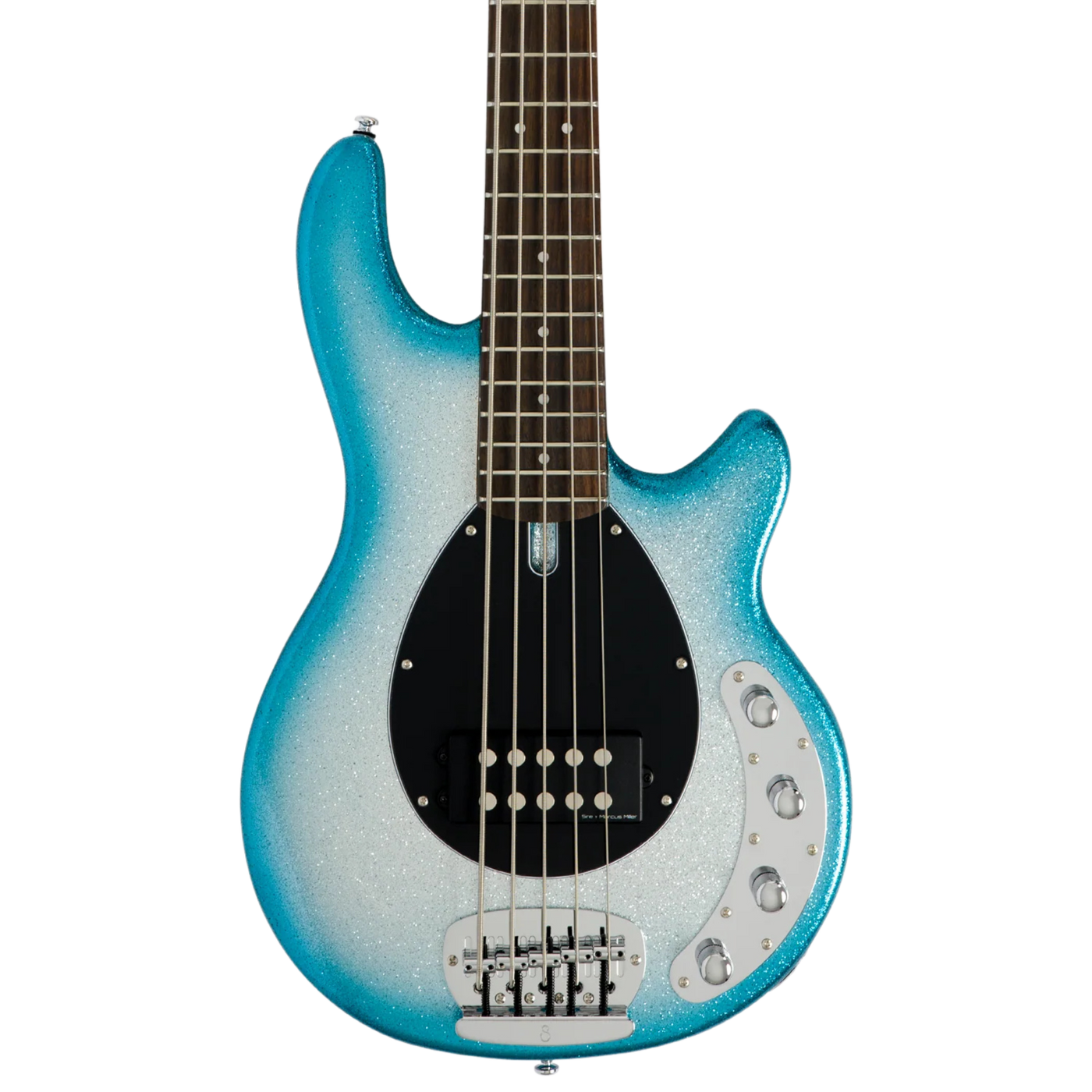 Sire Z3-5 Skyburst Sparkle - Bajo Eléctrico | Sire Z3 presenta graves más profundos y satisfactorios gracias a una ecualización activa adecuada para músicos que buscan un sonido de humbucker agradable. Con el nuevo cuerpo de bajo Z-bass con golpeador en f