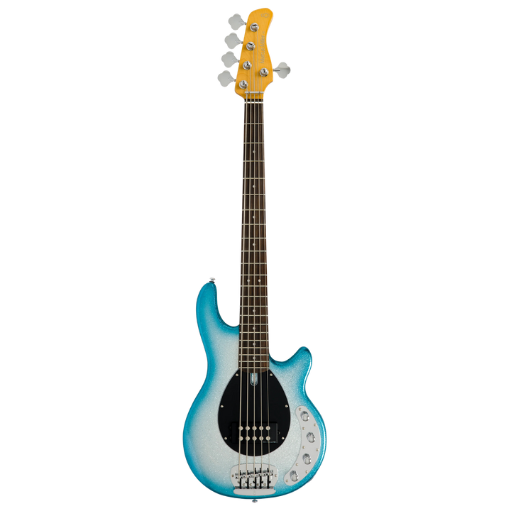 Sire Z3-5 Skyburst Sparkle - Bajo Eléctrico | Sire Z3 presenta graves más profundos y satisfactorios gracias a una ecualización activa adecuada para músicos que buscan un sonido de humbucker agradable. Con el nuevo cuerpo de bajo Z-bass con golpeador en f