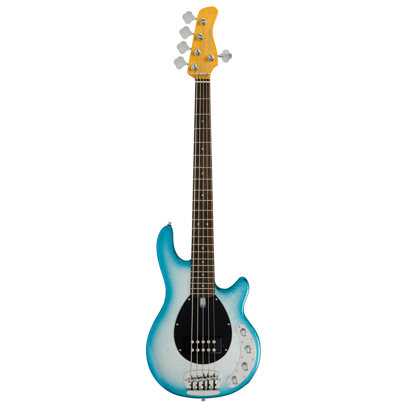 Sire Z3-5 Skyburst Sparkle - Bajo Eléctrico | Sire Z3 presenta graves más profundos y satisfactorios gracias a una ecualización activa adecuada para músicos que buscan un sonido de humbucker agradable. Con el nuevo cuerpo de bajo Z-bass con golpeador en f