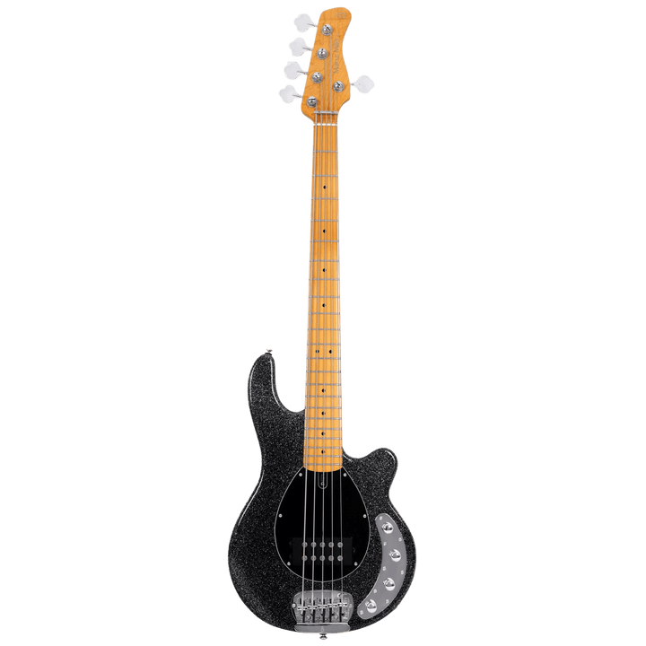 Sire Z3-5 Black Sparkle - Bajo Eléctrico | Sire Z3 presenta graves más profundos y satisfactorios gracias a una ecualización activa adecuada para músicos que buscan un sonido de humbucker agradable. Con el nuevo cuerpo de bajo Z-bass con golpeador en form