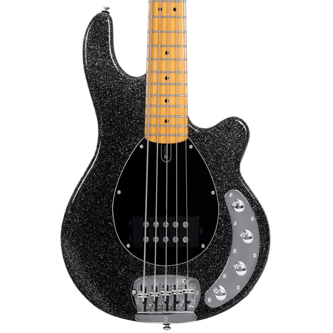 Sire Z3-5 Black Sparkle - Bajo Eléctrico | Sire Z3 presenta graves más profundos y satisfactorios gracias a una ecualización activa adecuada para músicos que buscan un sonido de humbucker agradable. Con el nuevo cuerpo de bajo Z-bass con golpeador en form