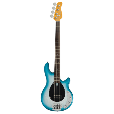 Sire Z3 Skyburst Sparkle - Bajo Eléctrico | Sire Z3 presenta graves más profundos y satisfactorios gracias a una ecualización activa adecuada para músicos que buscan un sonido de humbucker agradable. Con el nuevo cuerpo de bajo Z-bass con golpeador en for