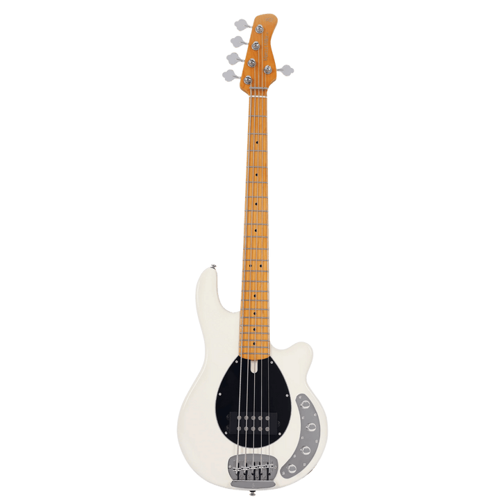 Sire Z3-5 Antique White - Bajo Eléctrico | Sire Z3 presenta graves más profundos y satisfactorios gracias a una ecualización activa adecuada para músicos que buscan un sonido de humbucker agradable. Con el nuevo cuerpo de bajo Z-bass con golpeador en form