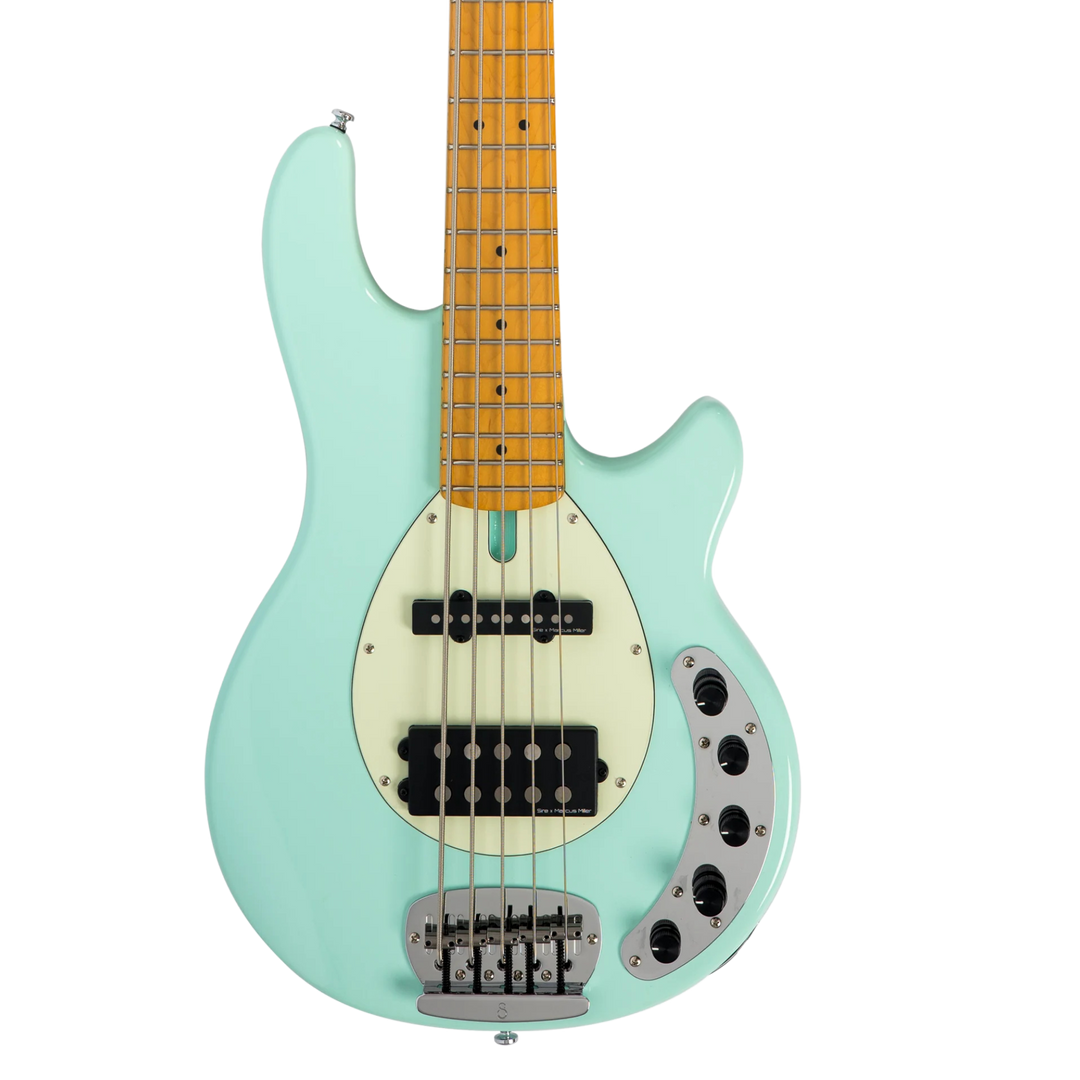 Sire Z7-5 Mint - Bajo Eléctrico | La variante de gama alta en la nueva serie Z, el Sire Z7, está diseñado para músicos que buscan un sonido de humbucker potente. Incluye un mástil Edgeless™ con los trastes de acero inoxidable más solicitados para adaptars