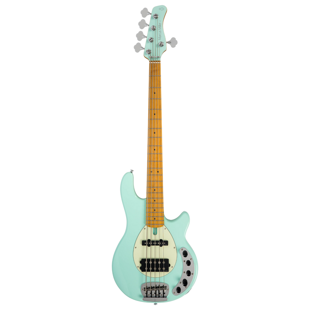 Sire Z7-5 Mint - Bajo Eléctrico | La variante de gama alta en la nueva serie Z, el Sire Z7, está diseñado para músicos que buscan un sonido de humbucker potente. Incluye un mástil Edgeless™ con los trastes de acero inoxidable más solicitados para adaptars