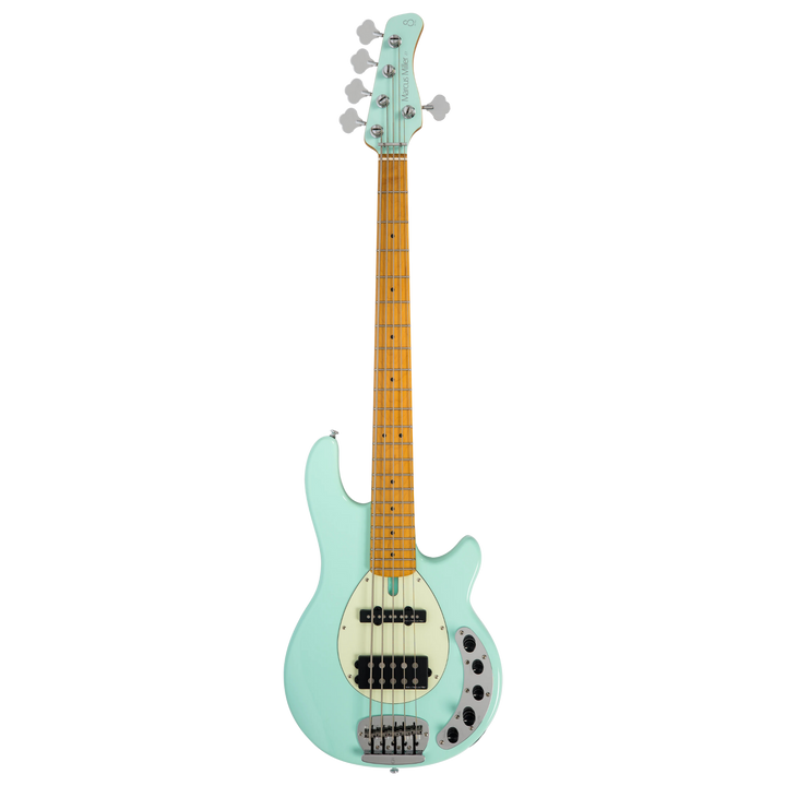 Sire Z7-5 Mint - Bajo Eléctrico | La variante de gama alta en la nueva serie Z, el Sire Z7, está diseñado para músicos que buscan un sonido de humbucker potente. Incluye un mástil Edgeless™ con los trastes de acero inoxidable más solicitados para adaptars