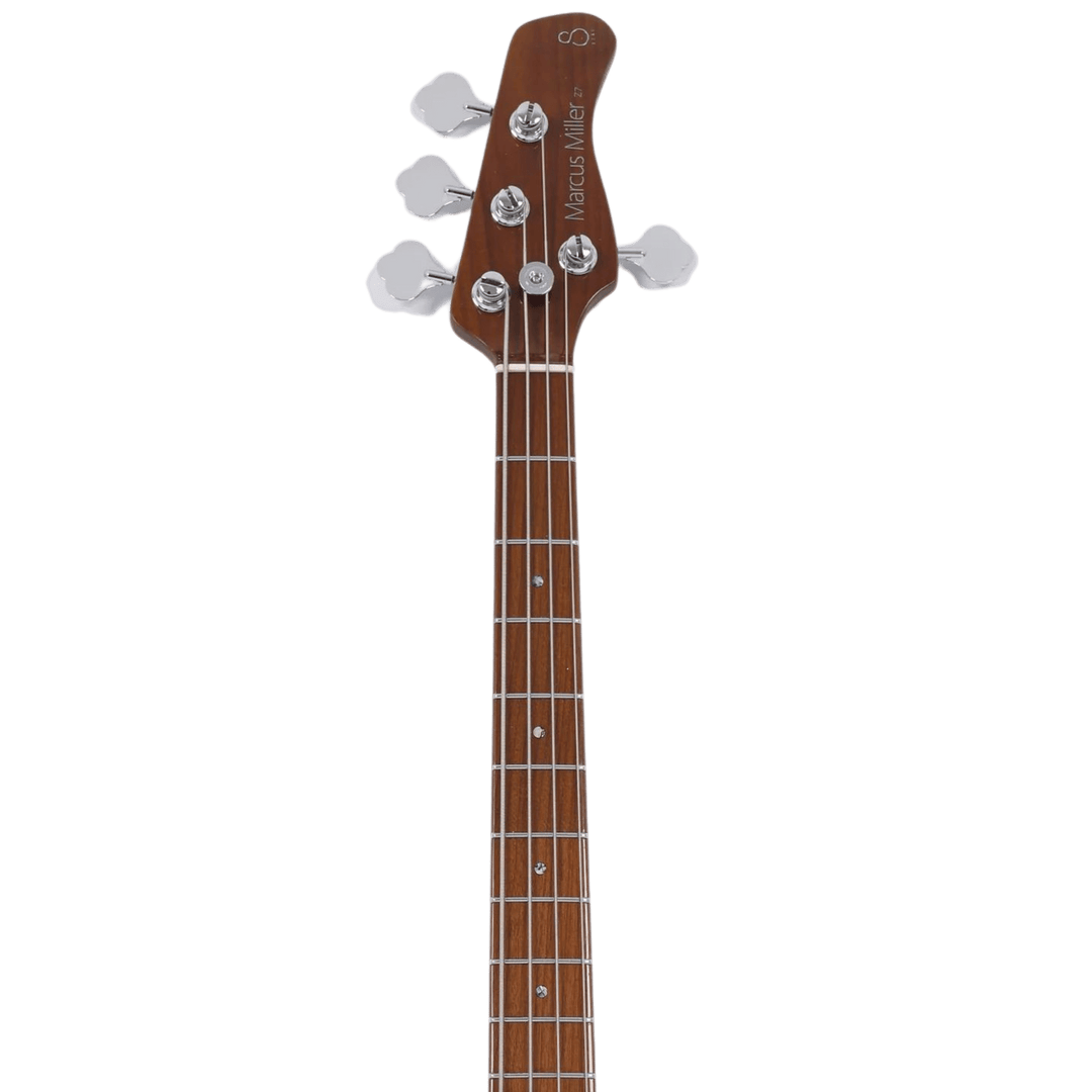 Sire Z7 Natural - Bajo Eléctrico | La variante de gama alta en la nueva serie Z, el Sire Z7, está diseñado para músicos que buscan un sonido de humbucker potente. Incluye un mástil Edgeless™ con los trastes de acero inoxidable más solicitados para adaptar
