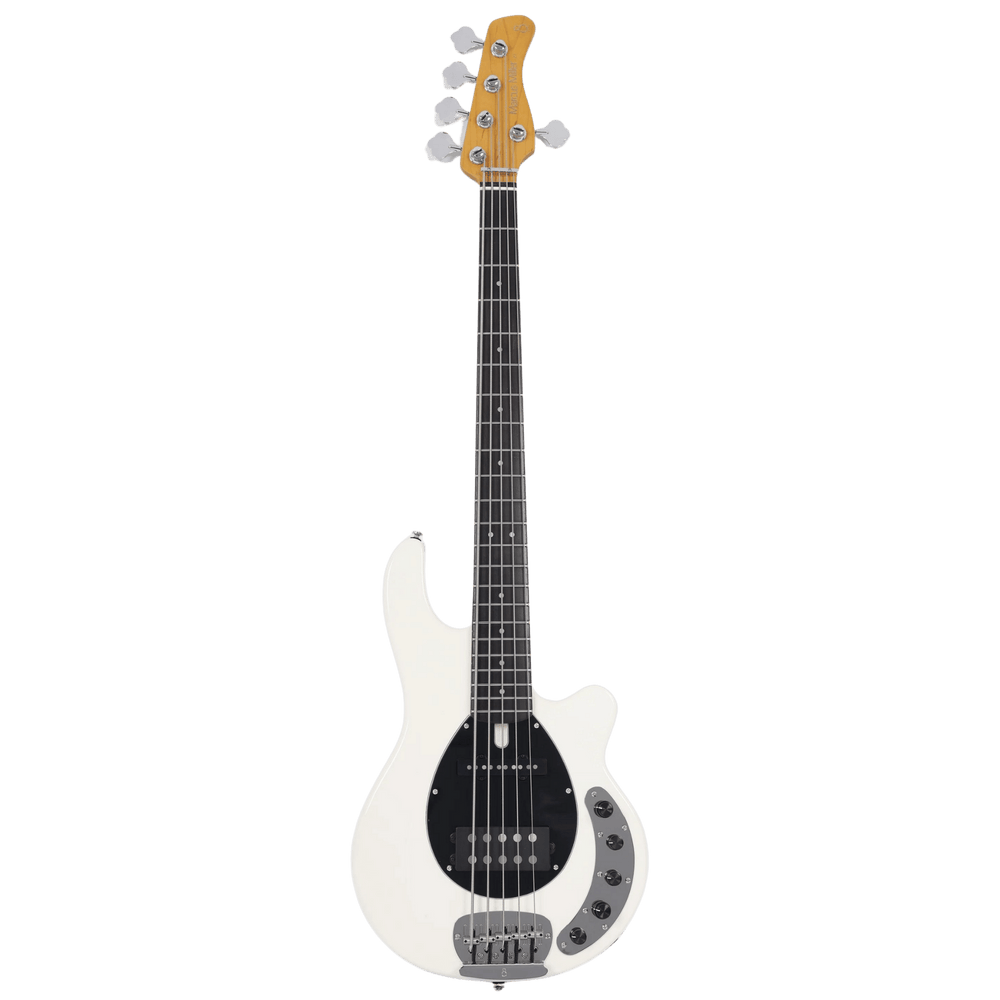 Sire Z7-5 Antique White - Bajo Eléctrico | La variante de gama alta en la nueva serie Z, el Sire Z7, está diseñado para músicos que buscan un sonido de humbucker potente. Incluye un mástil Edgeless™ con los trastes de acero inoxidable más solicitados para