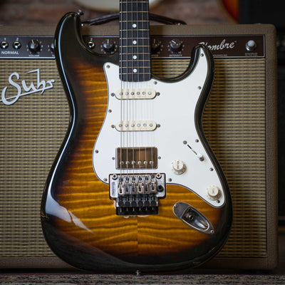 Fender Stratocaster Floyd Rose Squier Series Sunburst MIJ (Upgraded)